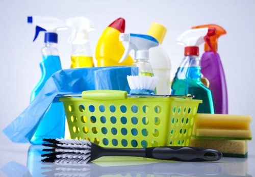 Waste management and responsible disposal during cleaning services