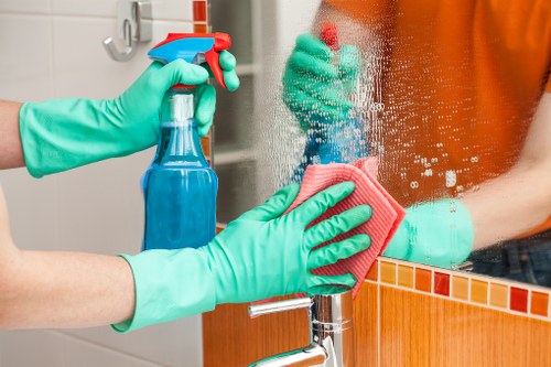 Professional carpet cleaning process for a Romford home interior