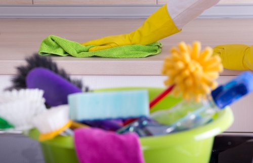 Customer complaint being reviewed in a professional cleaning service context