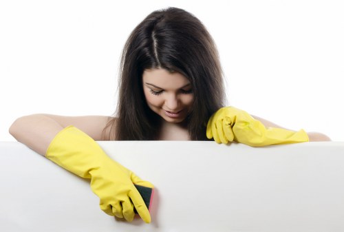 Professional upholstery cleaning in Romford removing stains from a chair